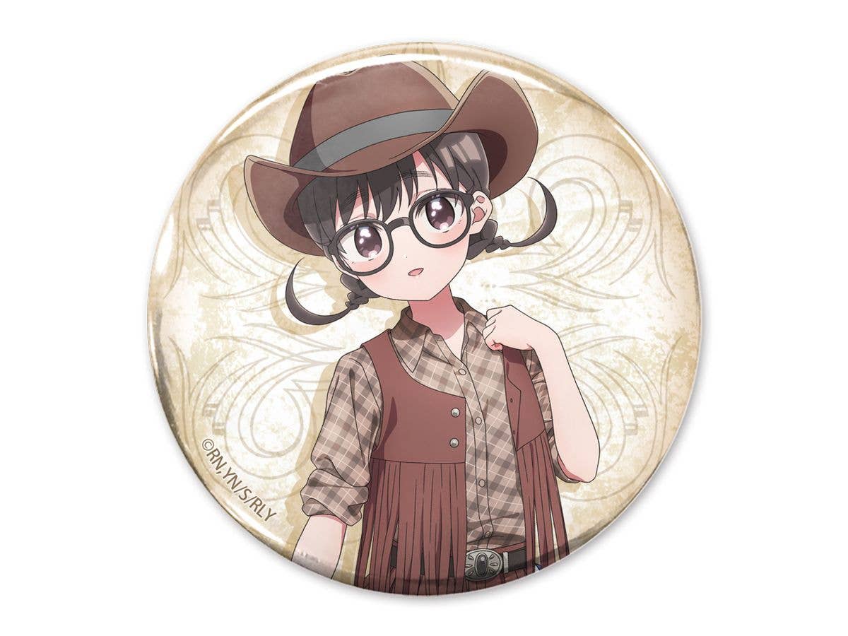 The 100 Girlfriends Who Really, Really, Really, Really, Really Love You: Newly Illustrated Chiyo Iin 65mm Can Badge Cowgirl Ver.