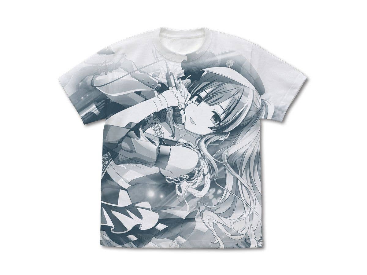 THE IDOLM@STER Shiny Colors: Kiriko Yuukoku All-Print T-Shirt / WHITE-M