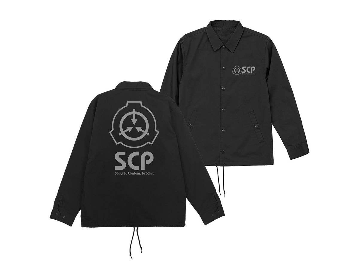 SCP Foundation T/C Coach Jacket / BLACK-XL