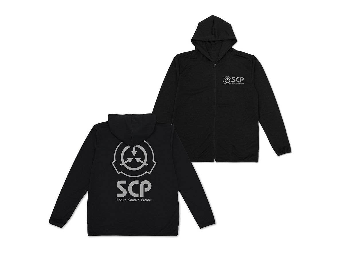 SCP Foundation Lightweight Dry Hoodie / BLACK-M