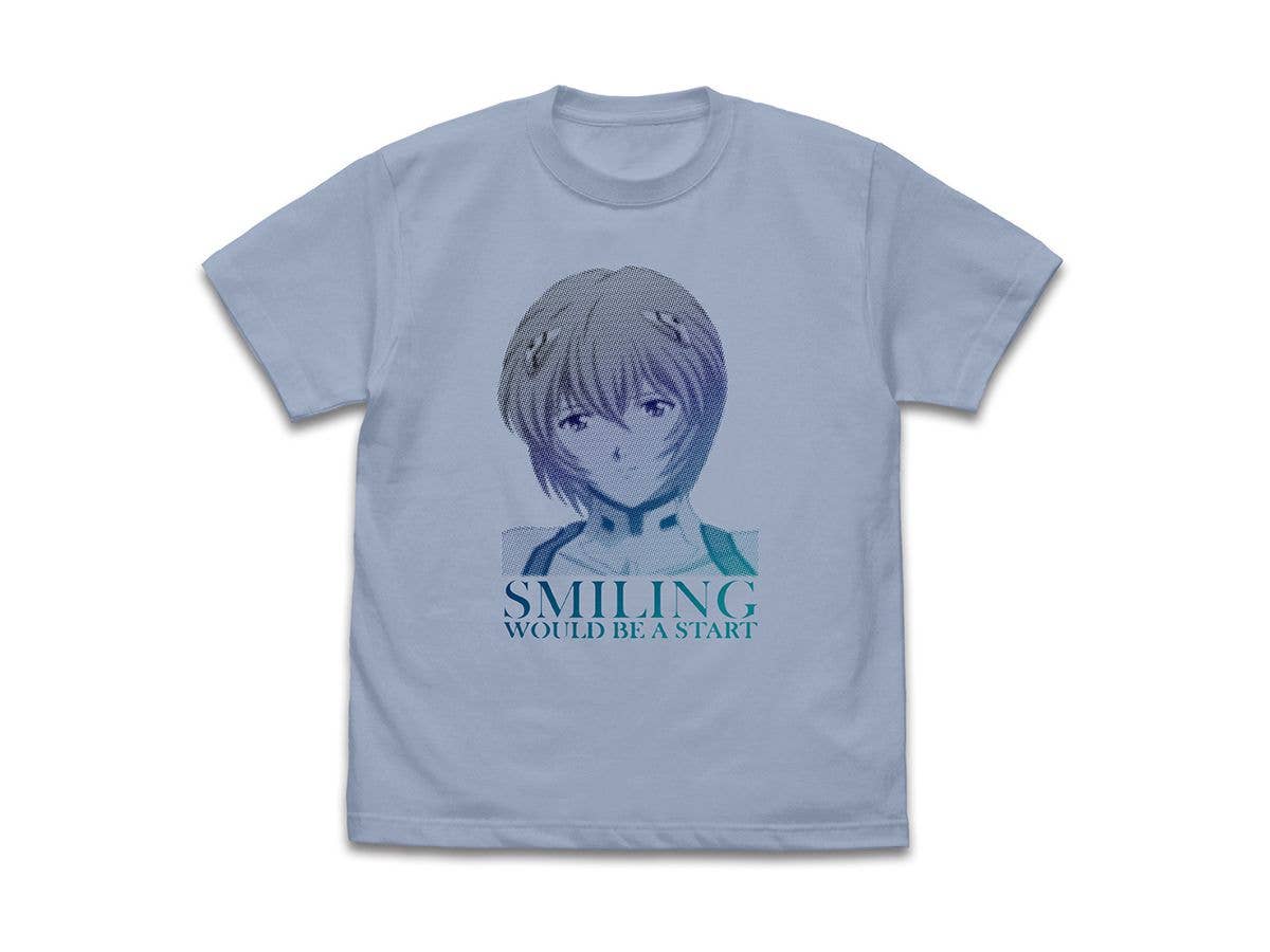 EVANGELION: I think it's okay to laugh T-shirt / ACID BLUE-M