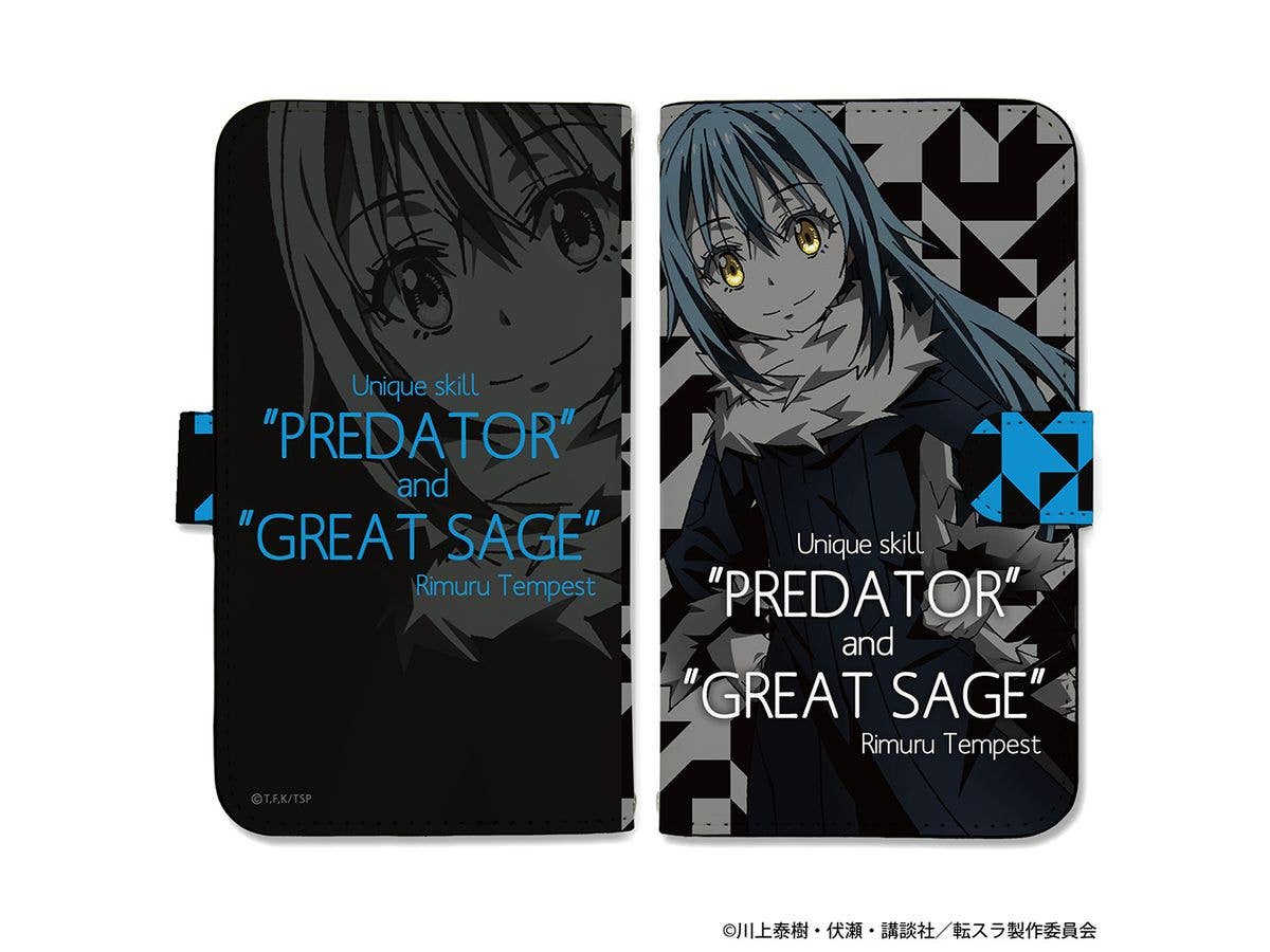 That Time I Got Reincarnated as a Slime: Rimuru Tempest Flip-Type Smartphone Case LL