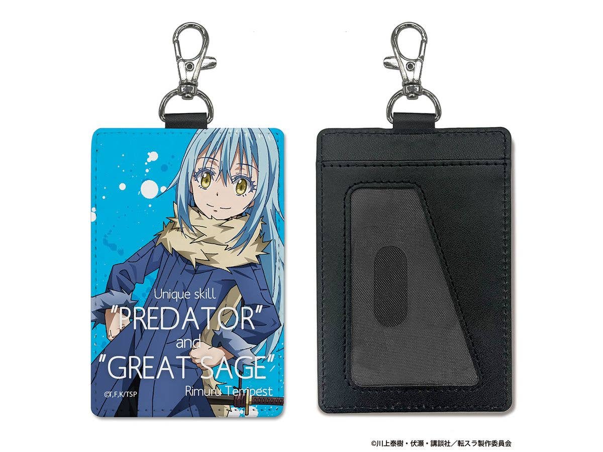 That Time I Got Reincarnated as a Slime: Rimuru Tempest Pass Case (with carabiner clip)