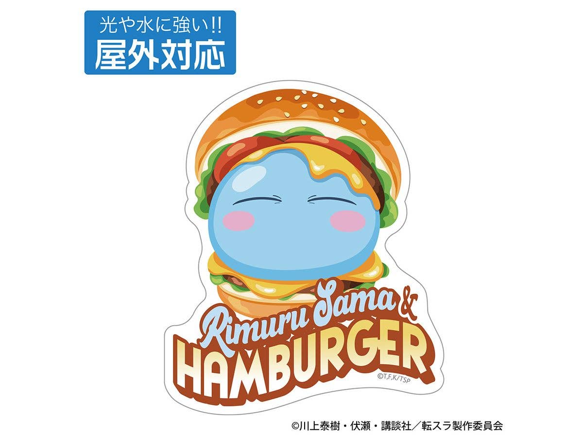 That Time I Got Reincarnated as a Slime: Rimuru-sama Sandwiched in a Hamburger - Outdoor Sticker