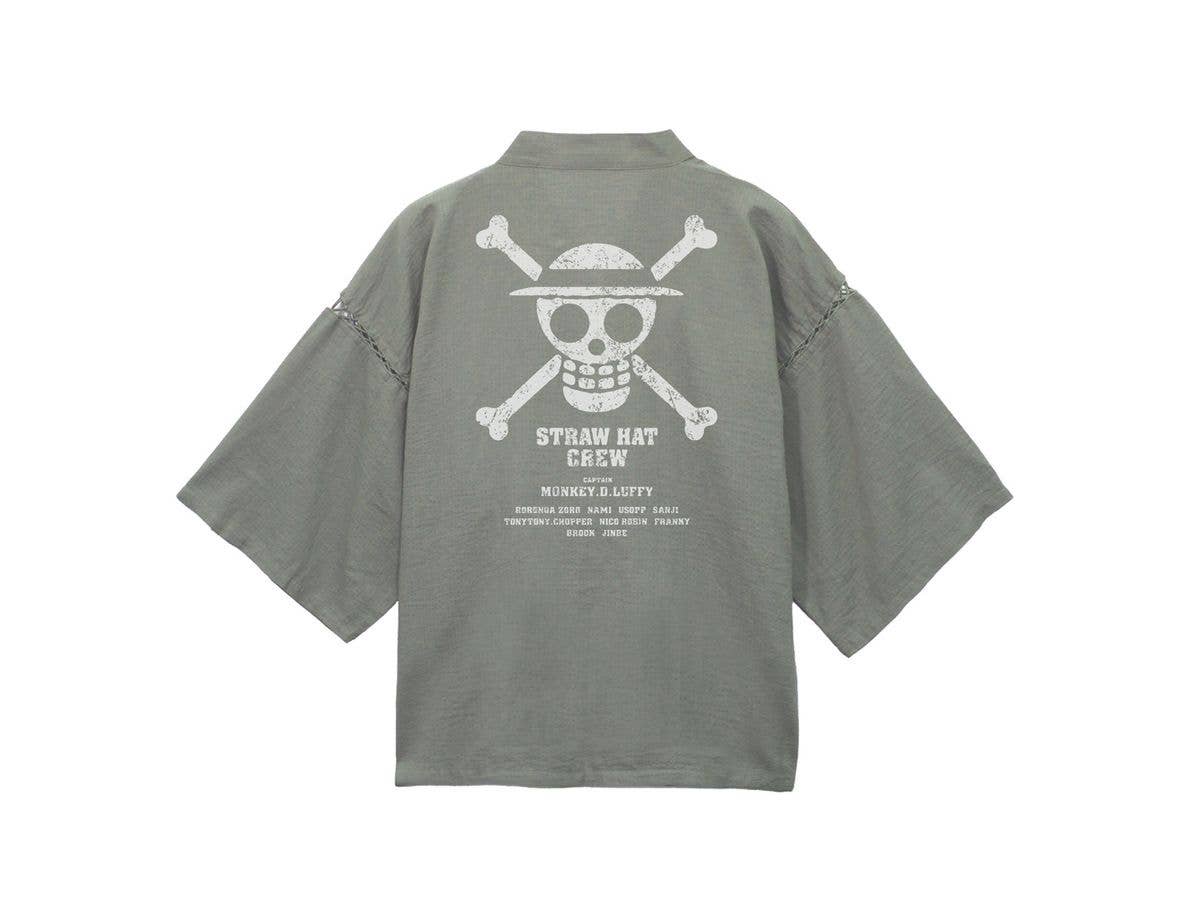 One Piece: Straw Hat Pirates Jinbei / Rikyu Gray - Large (XL-XXL)