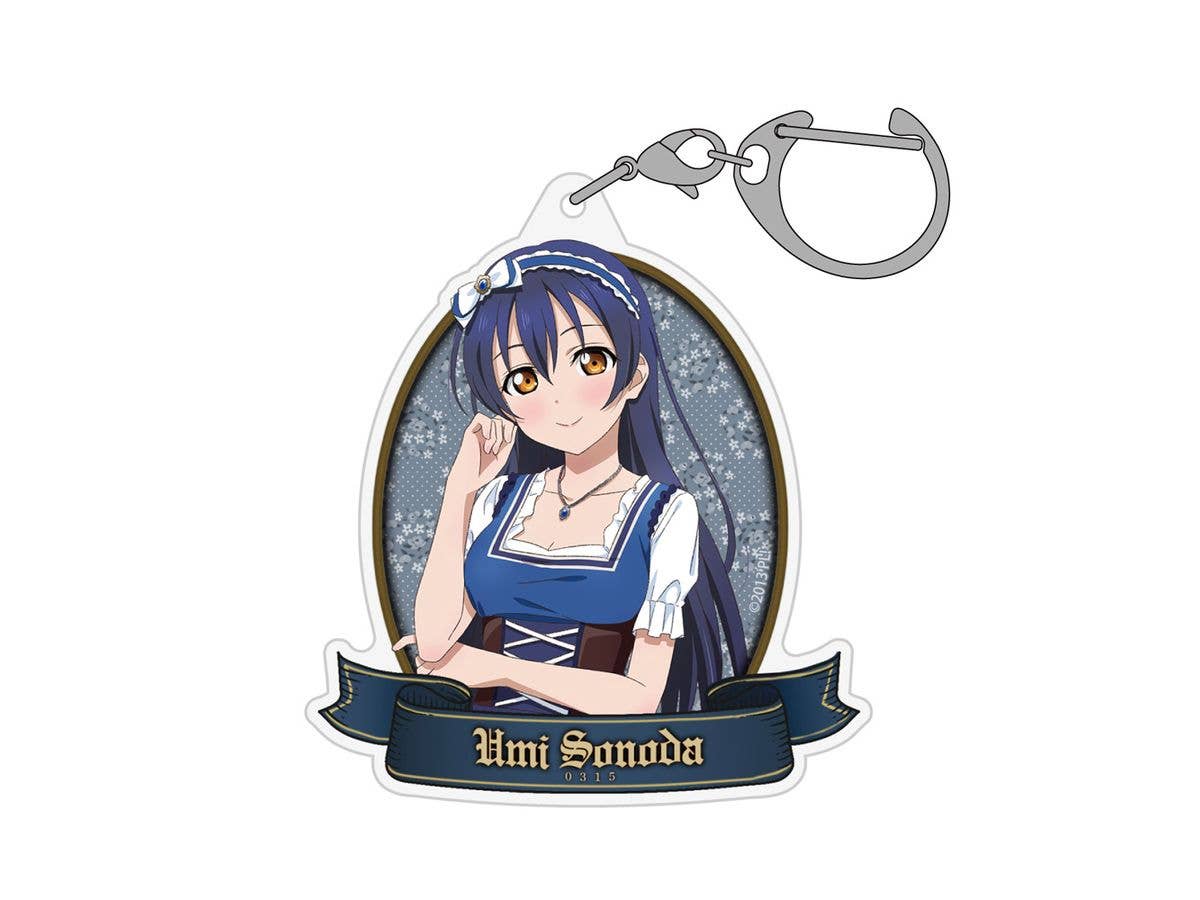 Love Live!: Newly Illustrated Sonoda Umi Acrylic Multi Keychain Dirndl Ver.