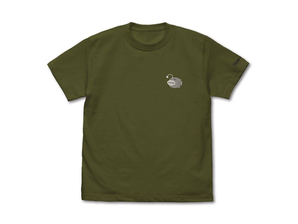 Girls und Panzer Final Chapter: Anglerfish Team One-Point Embroidery T-Shirt / MOSS-L