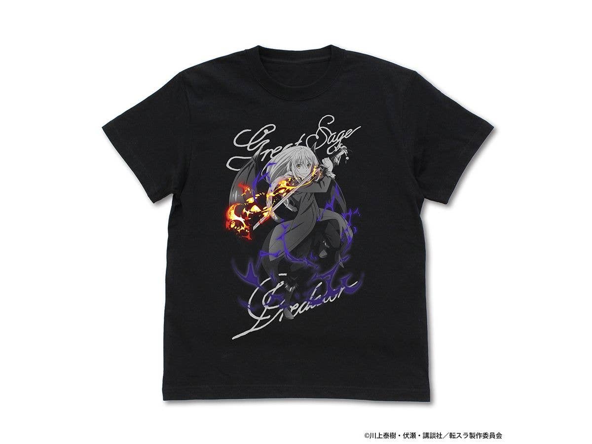 That Time I Got Reincarnated as a Slime: Rimuru Tempest T-Shirt / Black-M