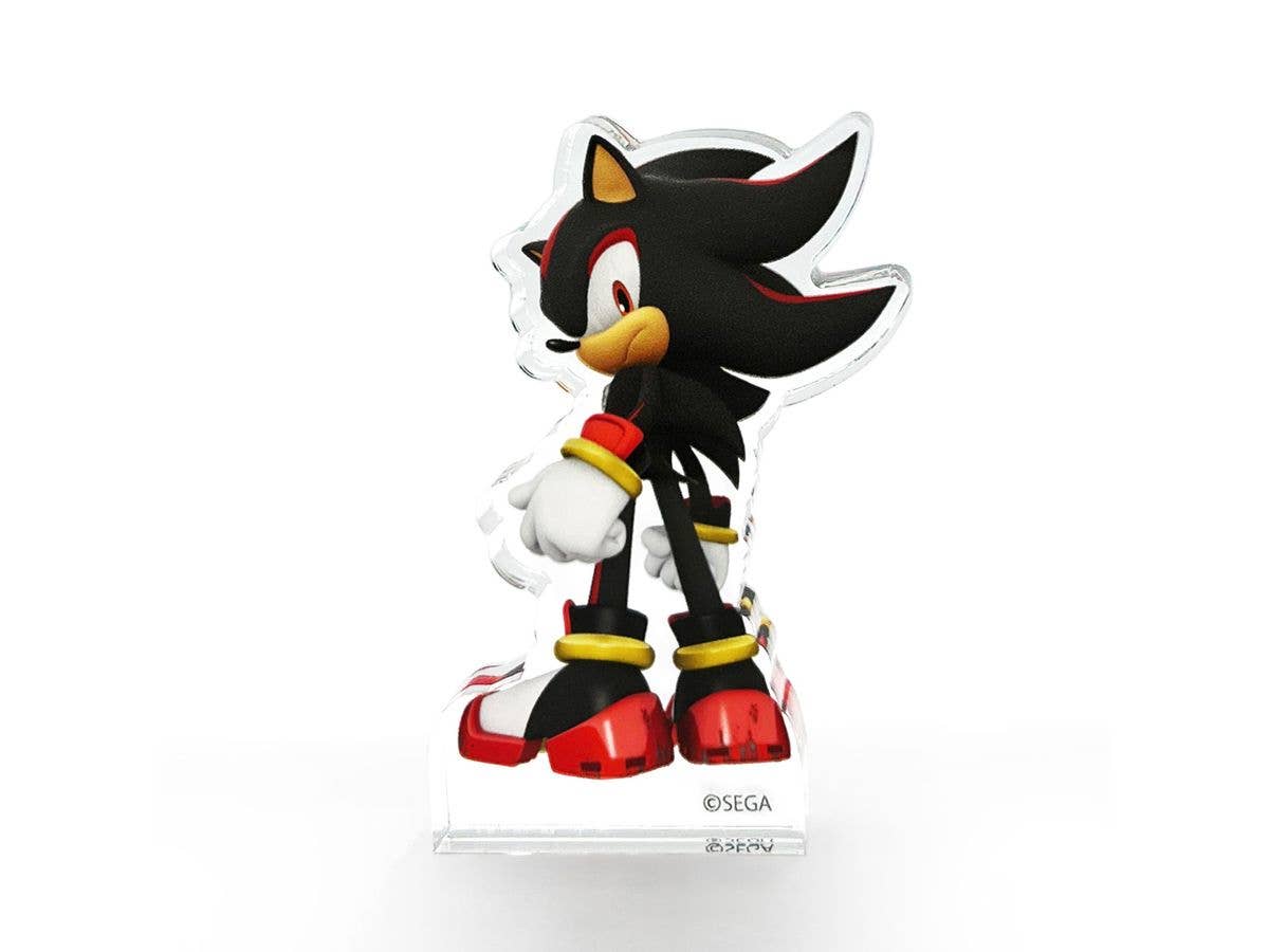 Sonic the Hedgehog: Shadow Acrylic Block Figure