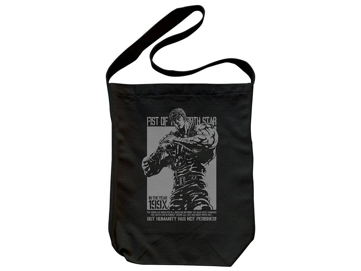 Fist of the North Star - Kenshiro Shoulder Tote Bag / BLACK