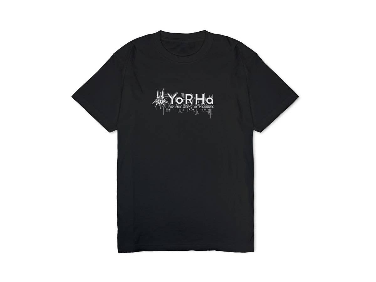 NieR:Automata Ver1.1a: YoRHa Unit Heavyweight T-Shirt / Black-XL
