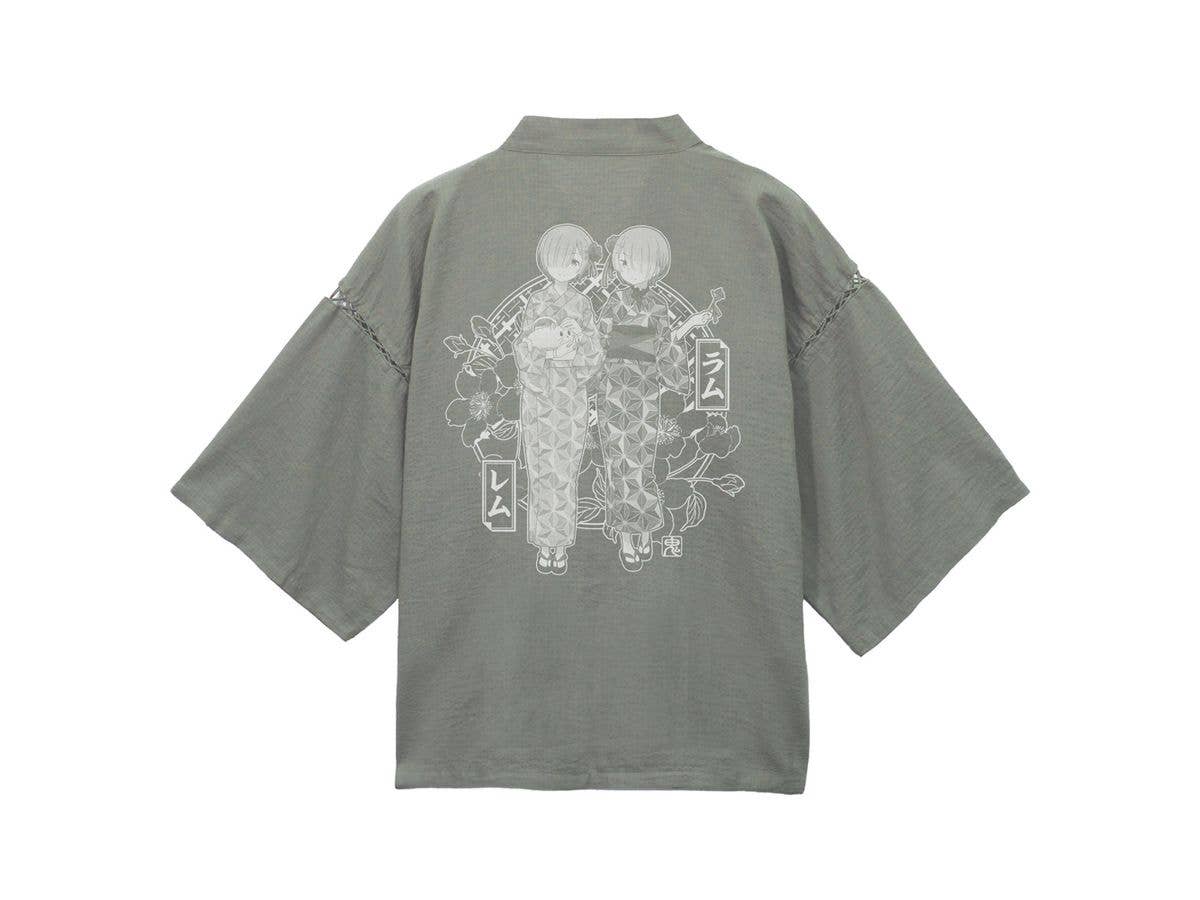 Re:Zero - Starting Life in Another World: Ram & Rem in Yukata (Jinbei style) / Rikyu Gray - Medium (M-L)