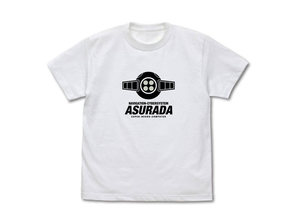 Future GPX Cyber Formula: Asurada-equipped Glow-in-the-Dark T-Shirt / WHITE-XL