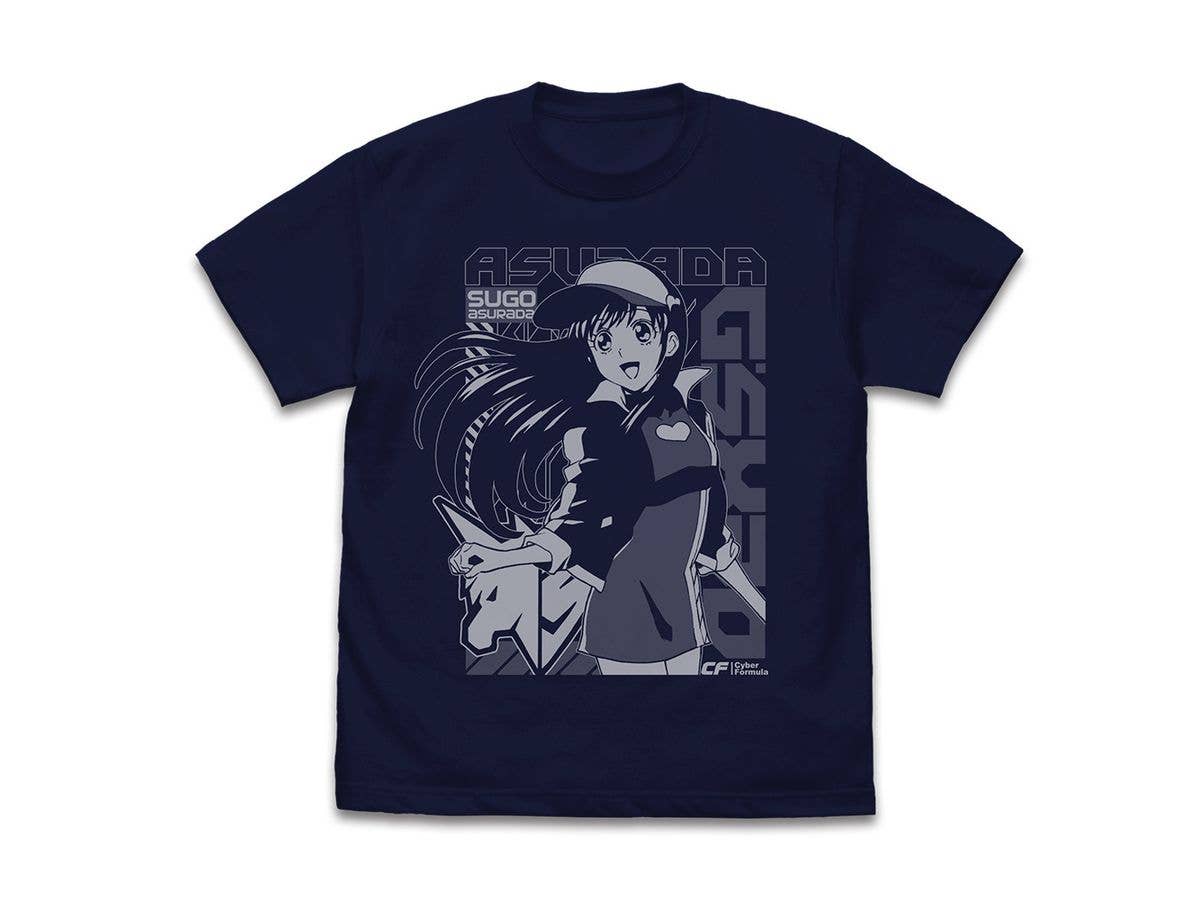 New Century GPX Cyber Formula: Asuka Sugo T-shirt / NAVY-M