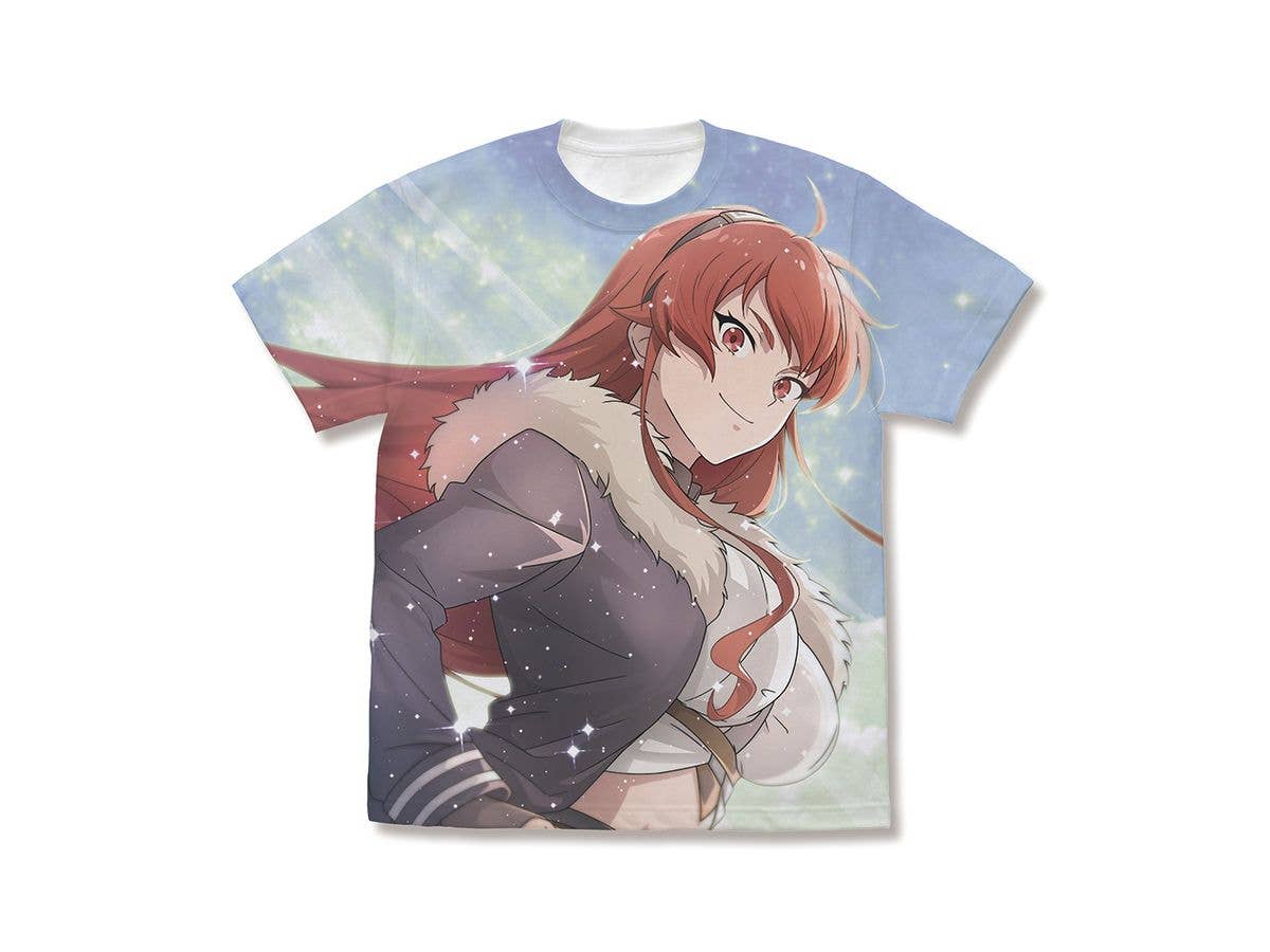Jobless Reincarnation: Chronicle of Echoes: Eris Full Graphic T-Shirt Chronicle of Echoes Ver. / WHITE- x L