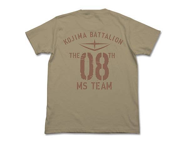 Mobile Suit Gundam 08Th Ms Team T-Shirt / Sand Khaki-Xl