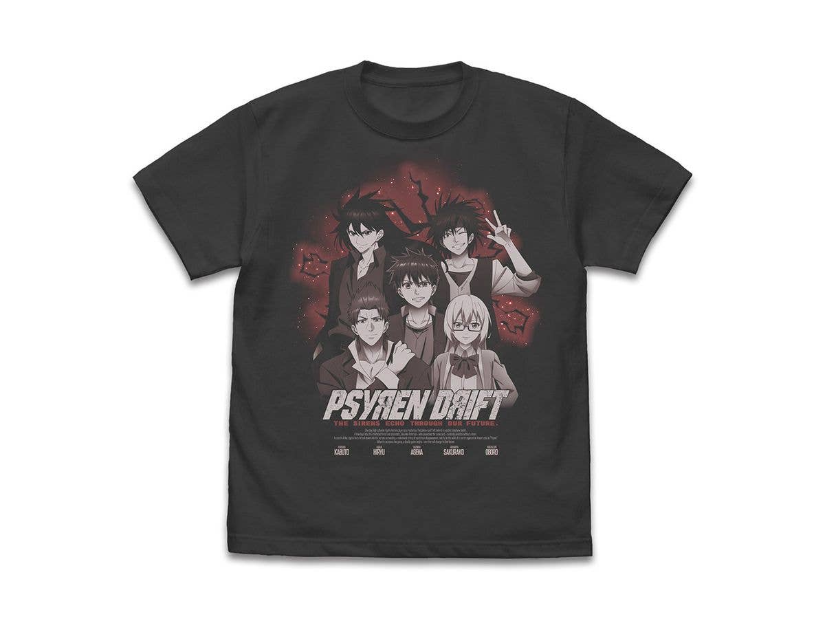 PSYREN: PSYREN DRIFT T-shirt / SUMI-M