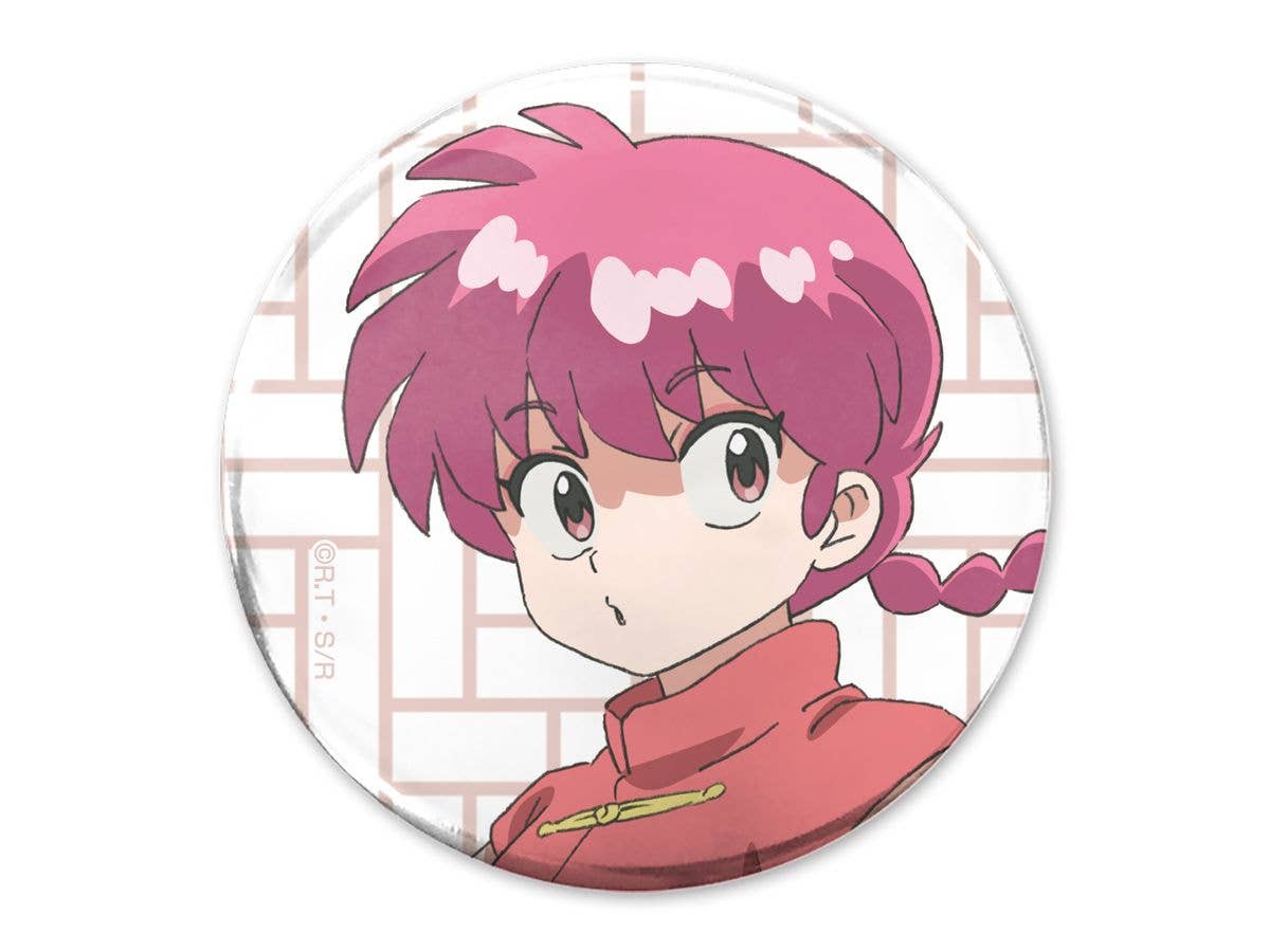 Ranma 1/2: Ranma 65mm Can Badge