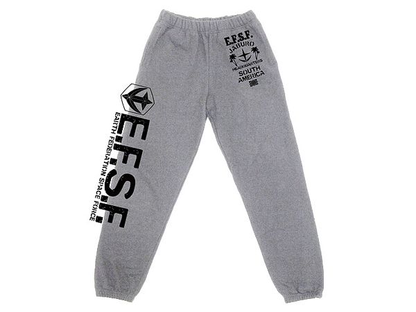 Mobile Suit Gundam: Earth Federation Sweatpants / Heather Gray-Xl