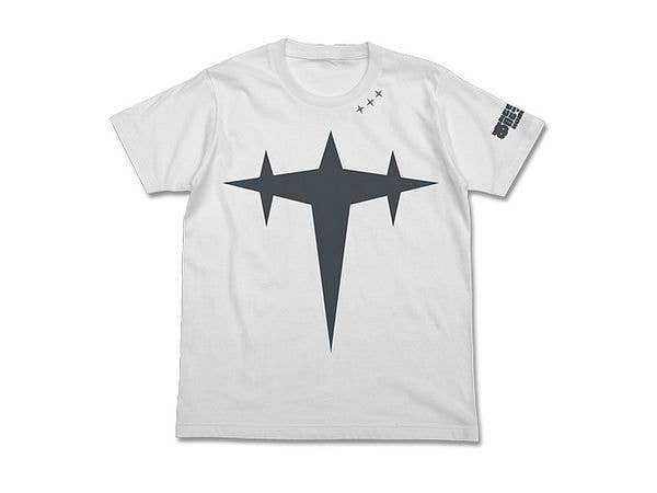 Kill La Kill: Honnouji Academy Gokusei Uniform Three Star T-Shirt / White Te-Xl