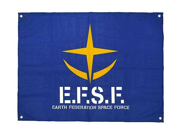 Mobile Suit Gundam: Earth Federation Military Flag