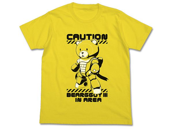 Gundam Build Fighters: Bearguy III T-Shirt / Yellow-M