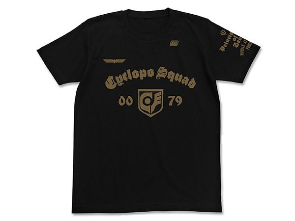 Mobile Suit Gundam 0080 War In The Pocket: Cyclops Squad T-Shirt / Black-L