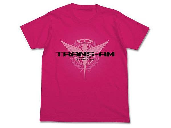 Mobile Suit Gundam 00: Trans-Am T-Shirt / Tropical Pink-S