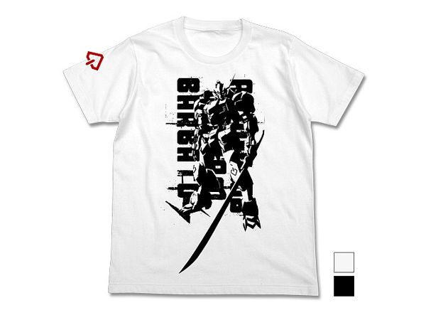 Mobile Suit Gundam: Iron-Blooded Orphans: Gundam Barbatos T-Shirt / White-L