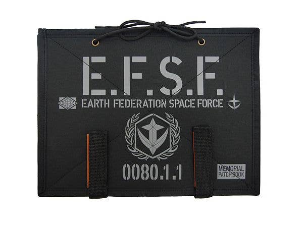 Mobile Suit Gundam: Earth Federation Forces End Of War Commemorative Detachable Patch Book