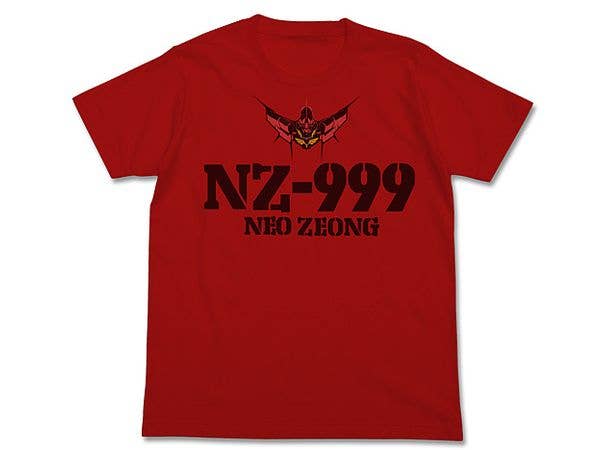Mobile Suit Gundam Uc (Unicorn): Neo Zeong T-Shirt / Red-Xl