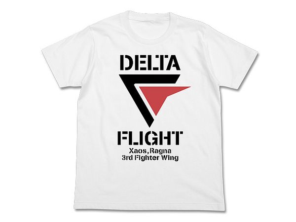 Macross Delta: Delta Platoon T-Shirt/White-L