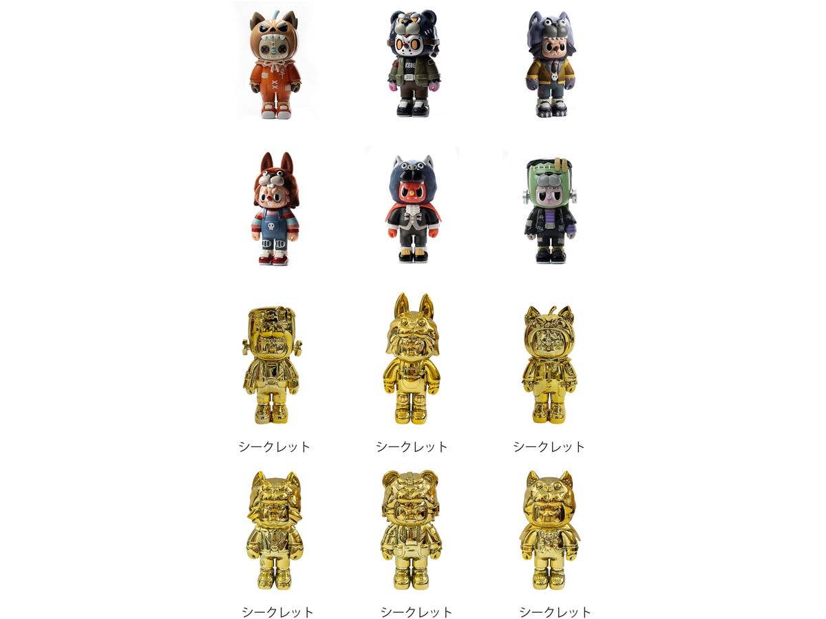 REBEL BEAR Beast Series Trading Figure 1Box 6pcs