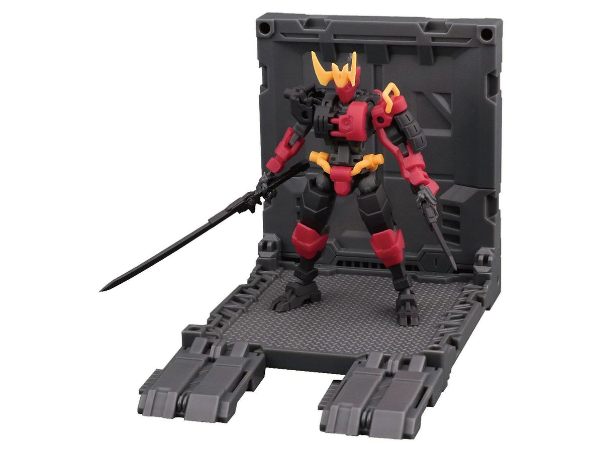 NUMBER 57 Armored Puppet Oni Flame Plastic Model Kit