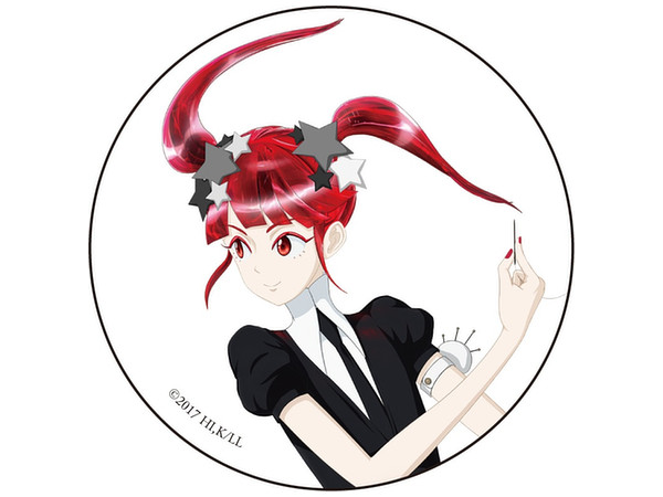 Land of the Lustrous Can Badge Red beryl