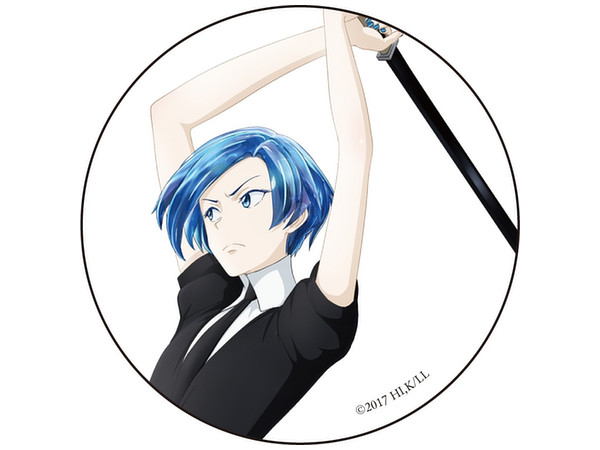 Land of the Lustrous Can Badge Benitoite