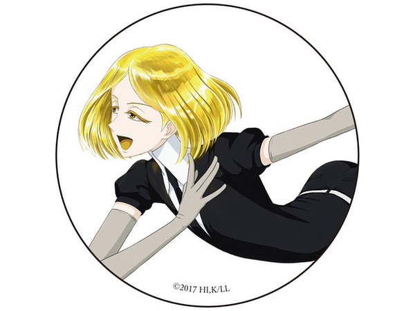 Land of the Lustrous Can Badge Yellow Diamond