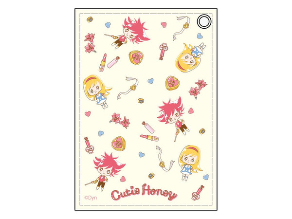 Cutie Honey x Design Produced by Sanrio Synthetic Leather Pass Case Comic Pattern Ver.