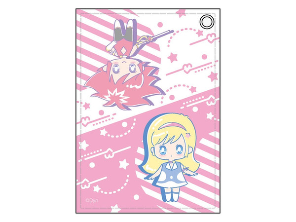 Cutie Honey x Design Produced by Sanrio Synthetic Leather Pass Case 80's Pop Ver.