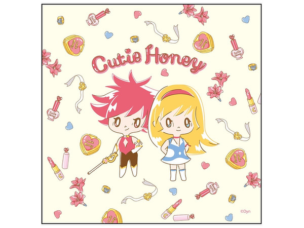 Cutie Honey x Design Produced by Sanrio Microfiber Comic Pattern Ver.