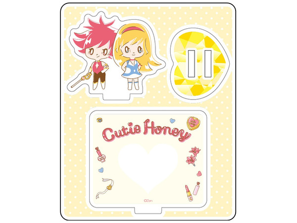 Cutie Honey x Design Produced by Sanrio Acrylic Diorama Gathering Comic Pattern Ver.