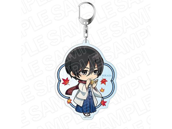 Attack On Titan The Final Season: Deka Keychain Mikasa Kimono ver.