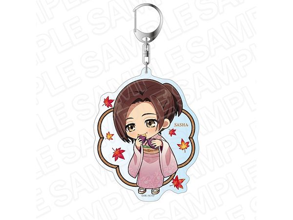Attack On Titan The Final Season: Deka Keychain Sasha Kimono ver.