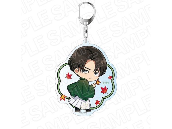 Attack On Titan The Final Season: Deka Keychain Levi Kimono ver.