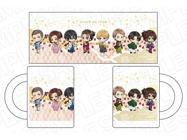 Attack On Titan The Final Season: Mug Kimono ver.