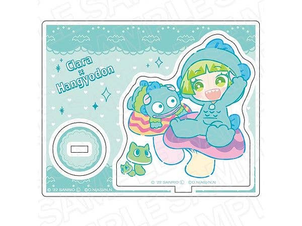Welcome to Demon School! Iruma-kun x Sanrio characters: Acrylic Stand Clara Valac x Hangyodon