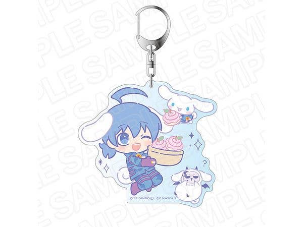 Welcome to Demon School! Iruma-kun x Sanrio characters: Big Keychain Iruma Suzuki x Cinnamoroll