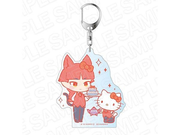 Welcome to Demon School! Iruma-kun x Sanrio characters: Big Keychain Opera x Hello Kitty