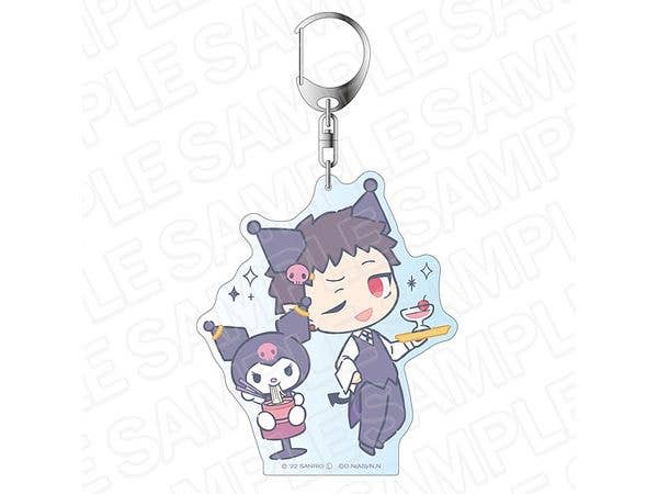 Welcome to Demon School! Iruma-kun x Sanrio characters: Big Keychain Andro M. Jazz x Kuromi