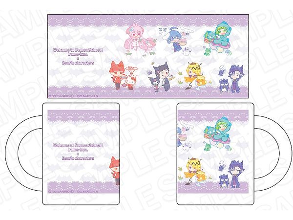 Welcome to Demon School! Iruma-kun x Sanrio characters: Frosted Mug